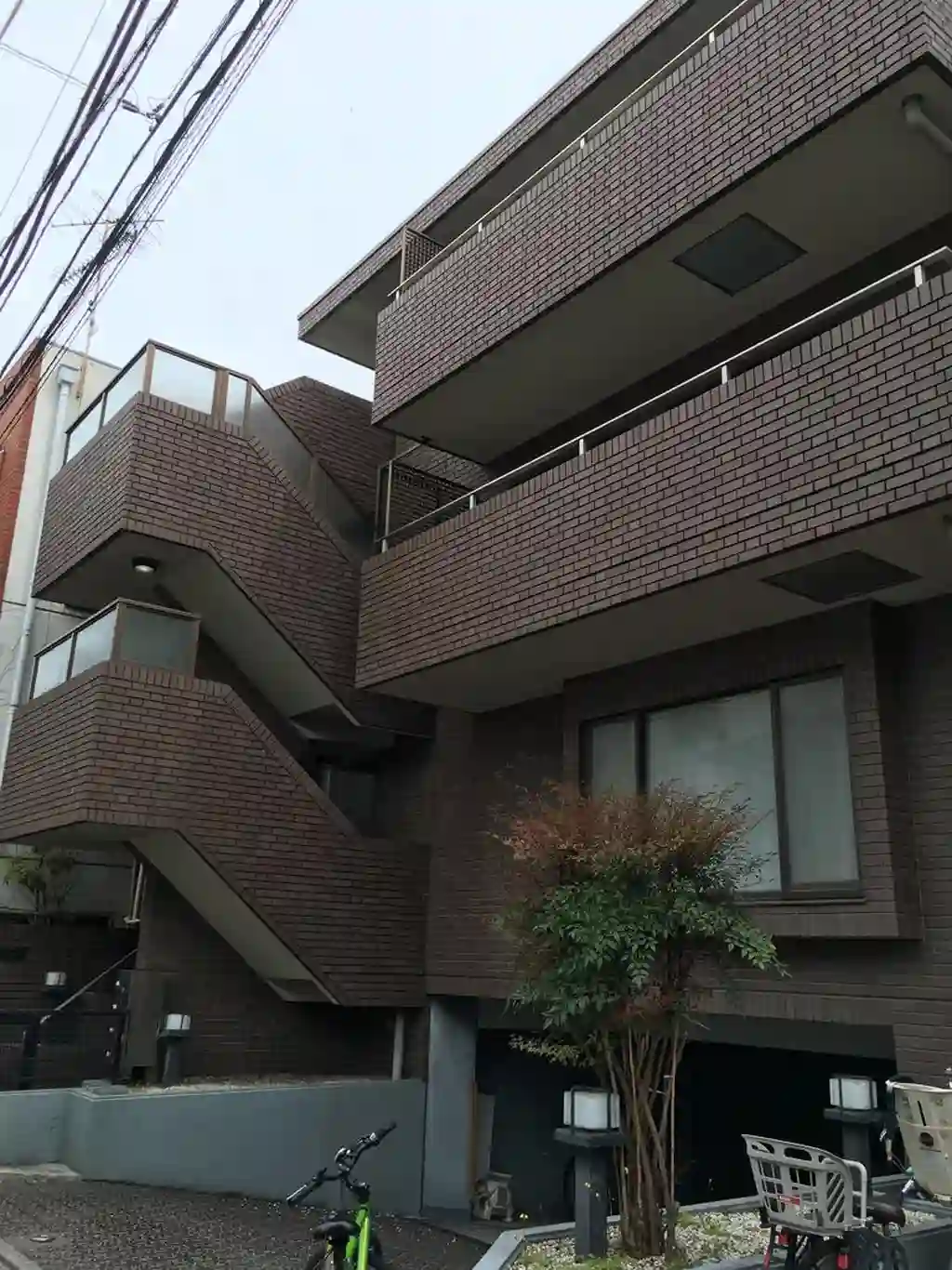 君が淵高輪ハイツ 外観