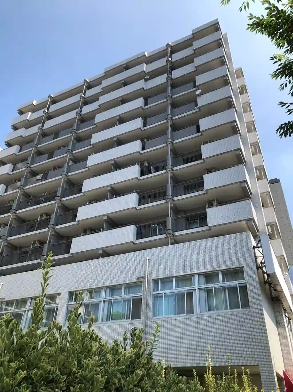 UR都市機構サンスクエア川崎7号棟 外観