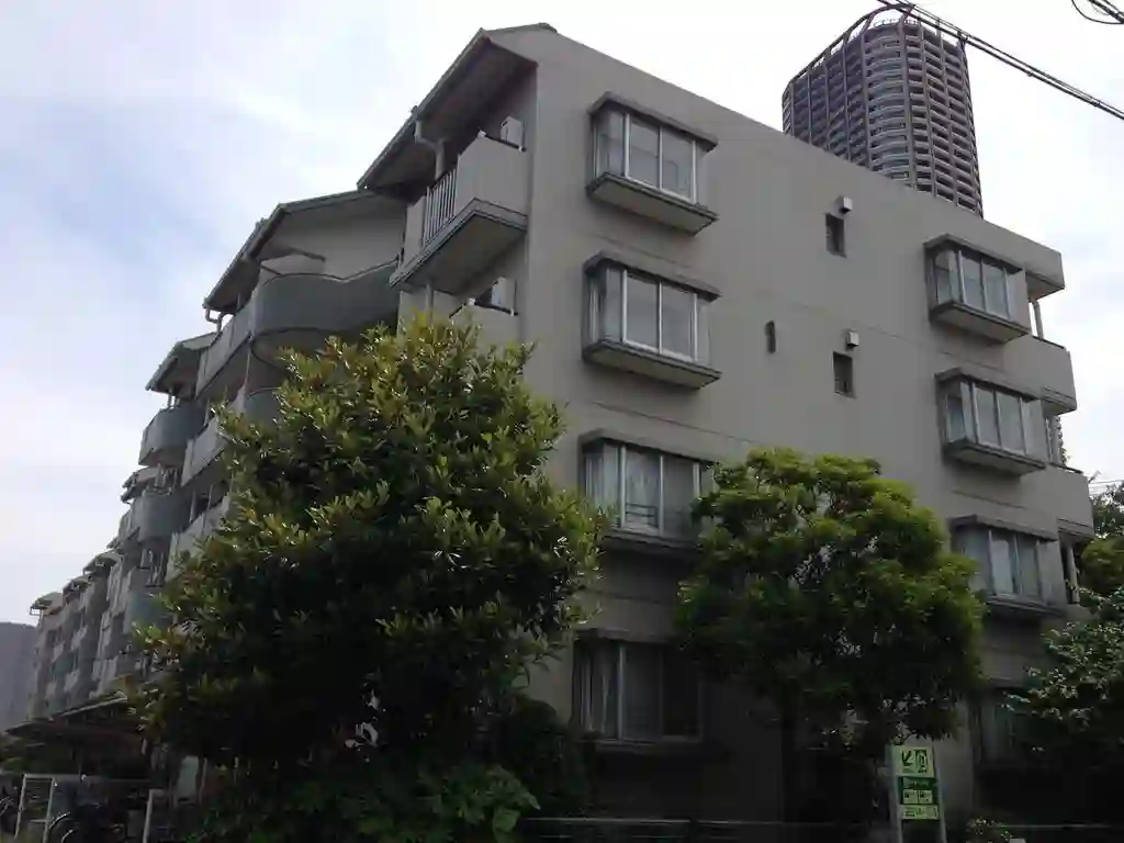 UR都市機構小杉御殿団地1号棟 外観