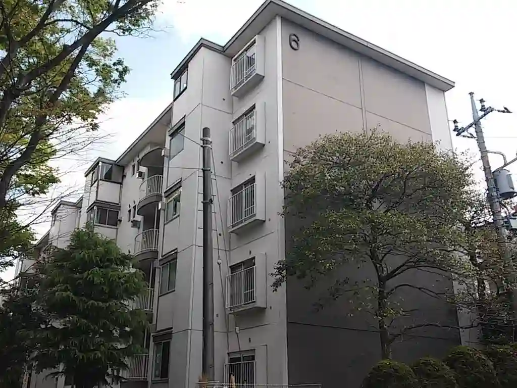 宮前平グリーンハイツ6号棟 外観
