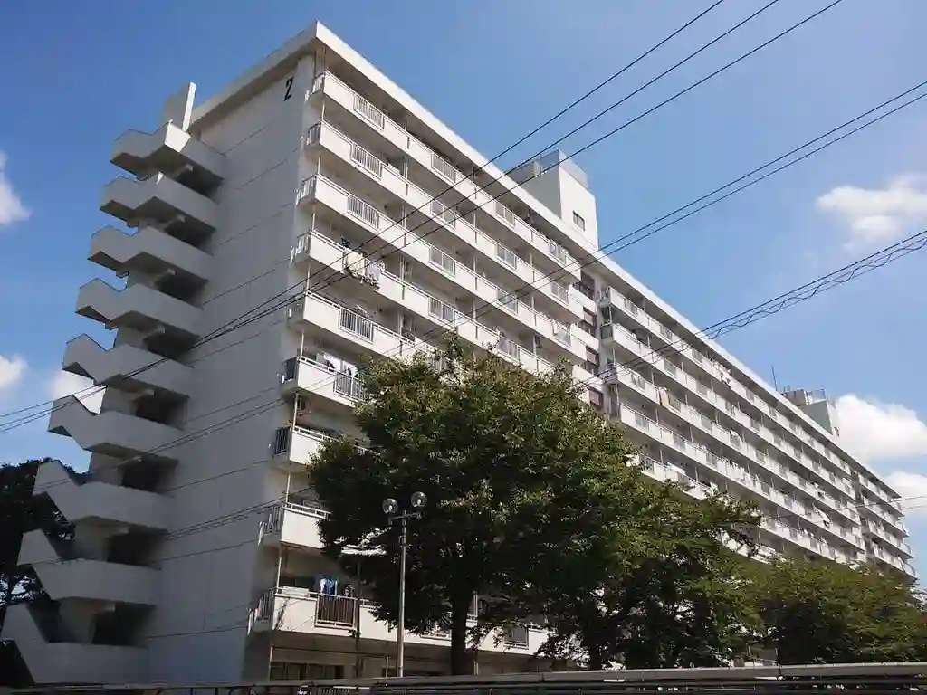 鹿島田グリーンハイツ2号棟 外観