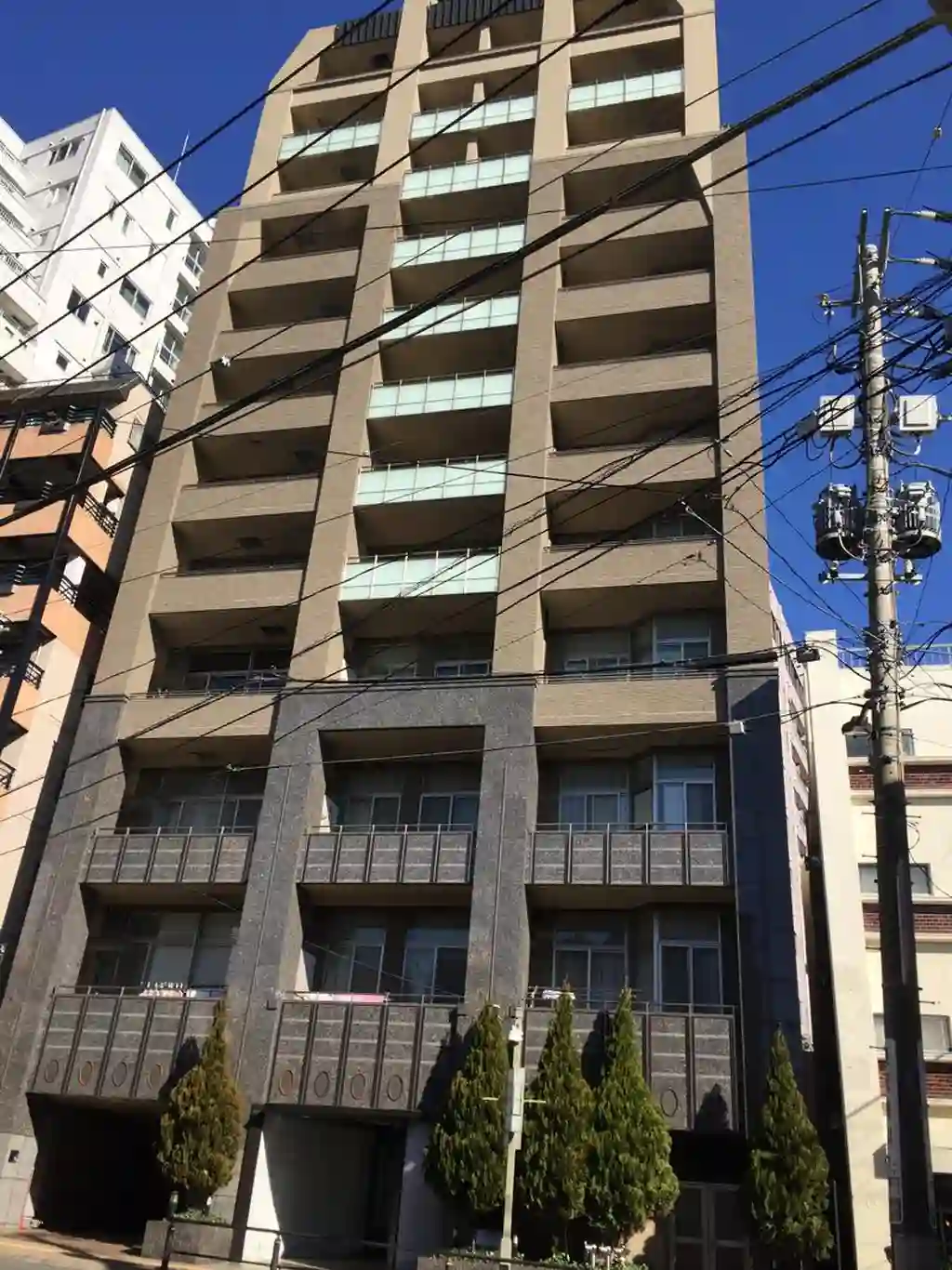 ハイセレサ奥沢シティタワー 外観