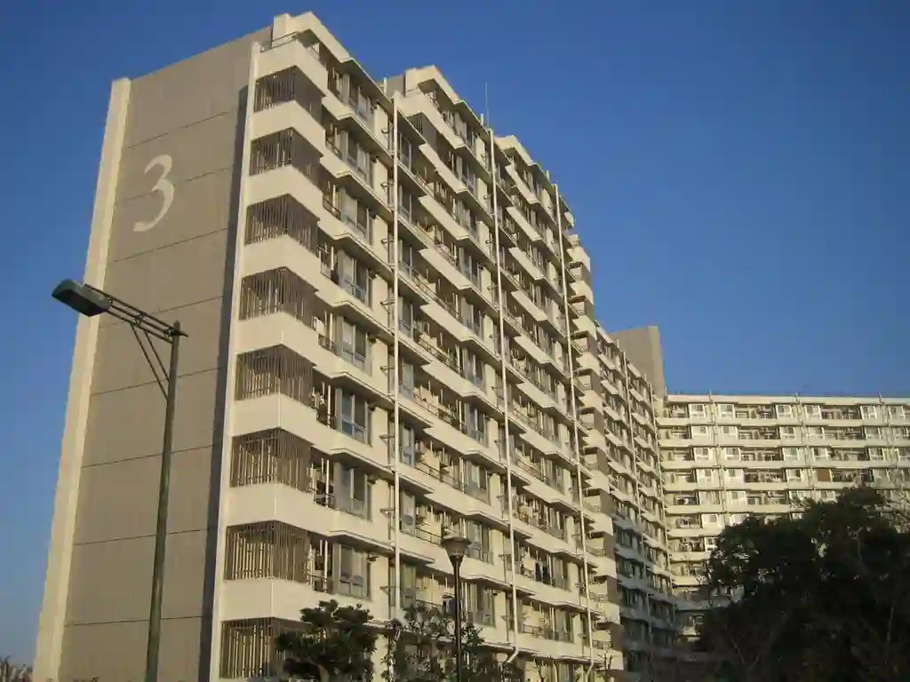 UR都市機構天王町団地3号棟 外観