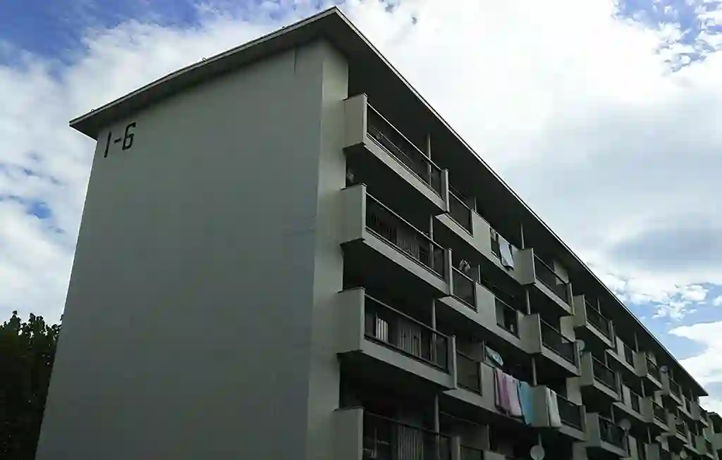 たまプラーザ住宅1-6号棟 外観