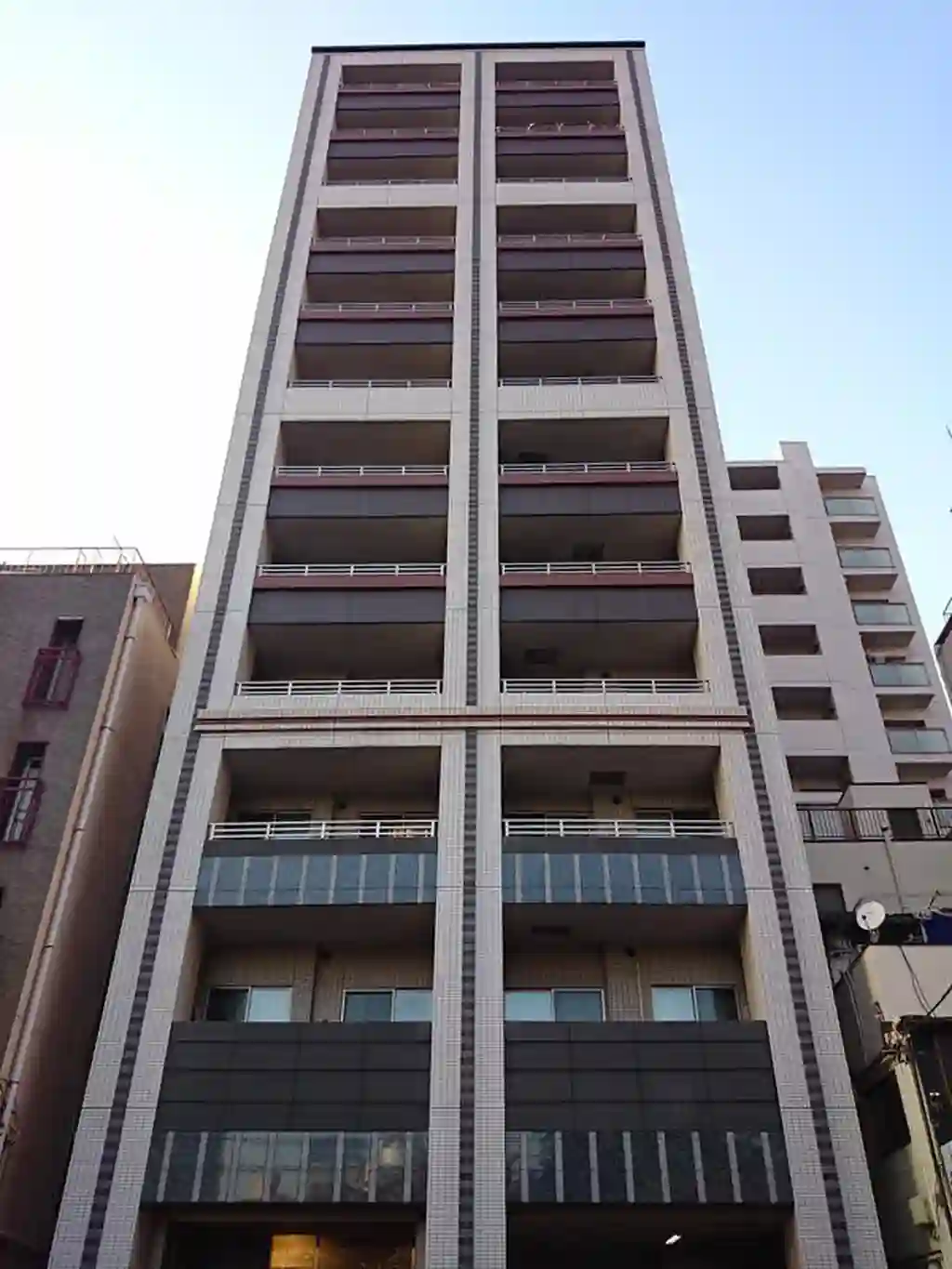 ライオンズ築地リバーノート 外観