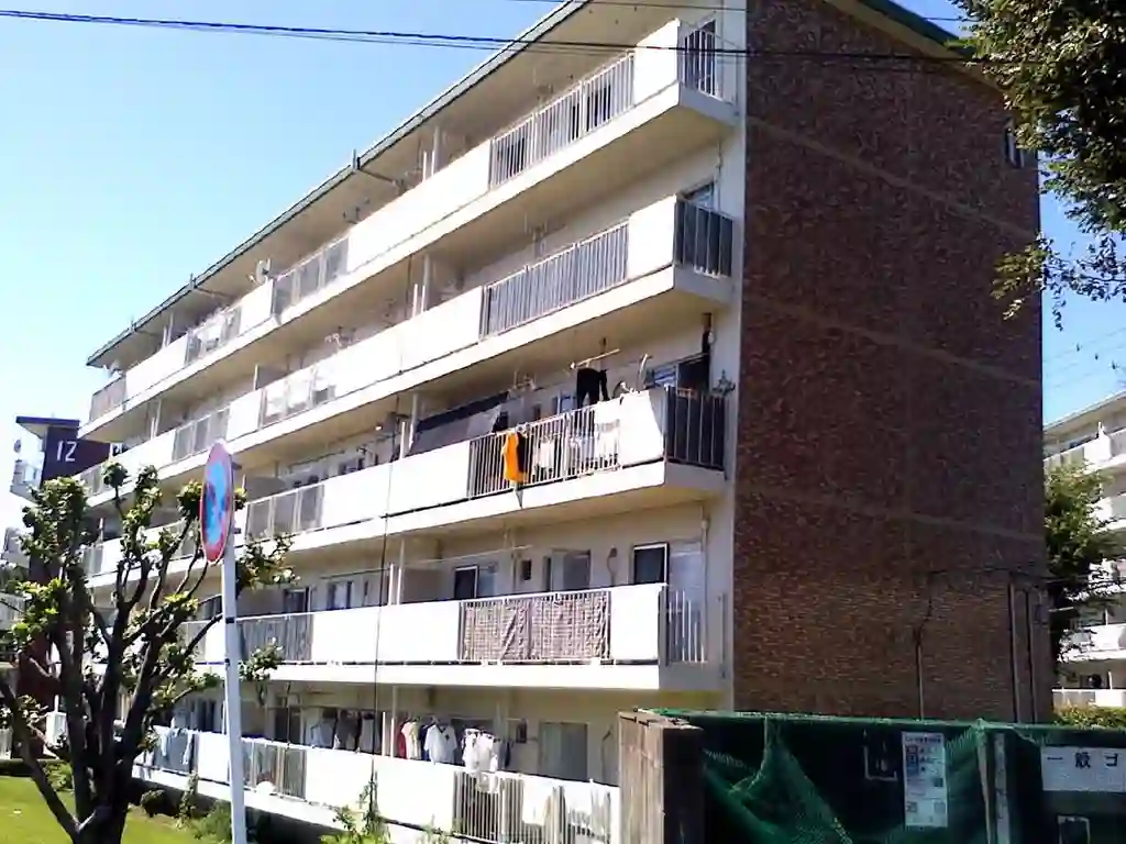 上中ノ原団地11号棟 外観