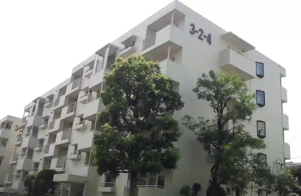 あざみ野団地3-2-4号棟 外観