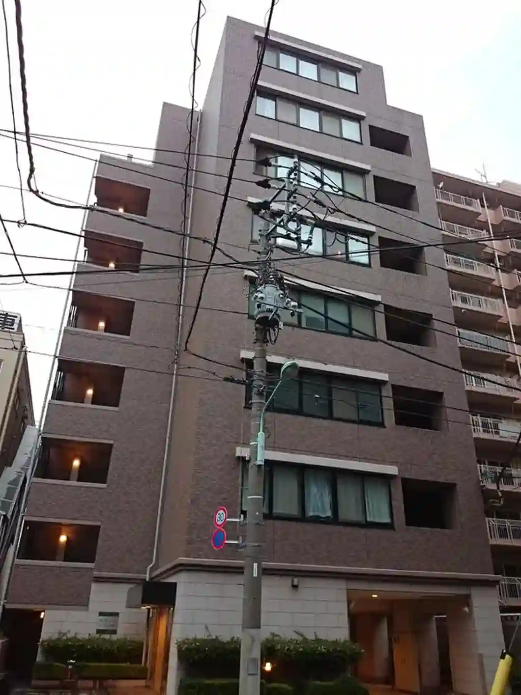 マストライフ月島 外観
