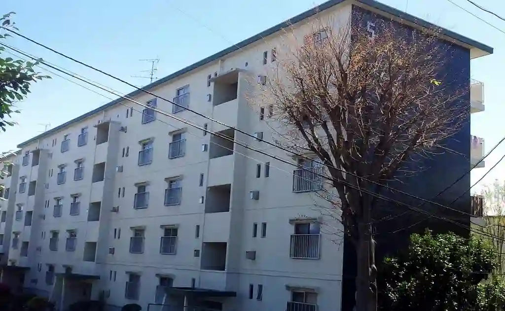 上中ノ原団地5号棟 外観