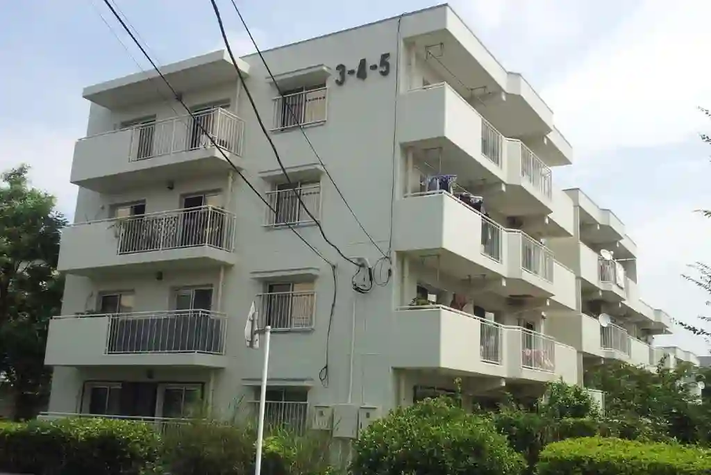 あざみ野団地3-4-5号棟 外観