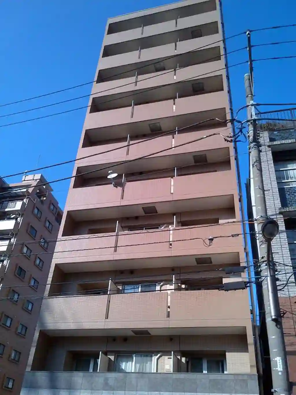 スカイコート門前仲町 外観