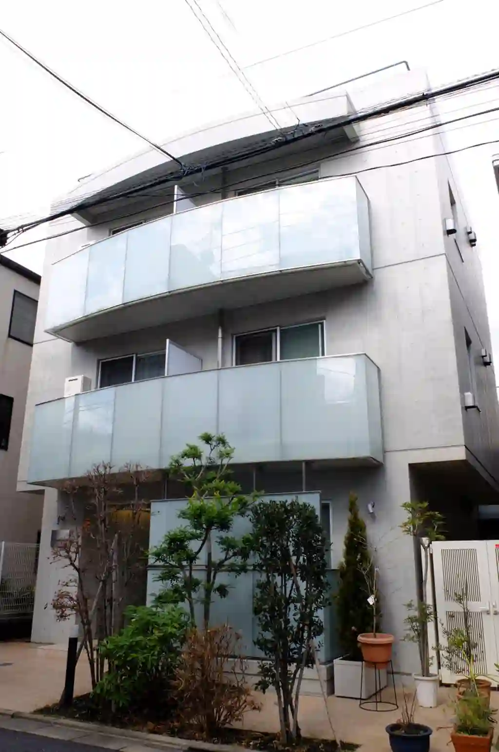 都立大フラット 外観