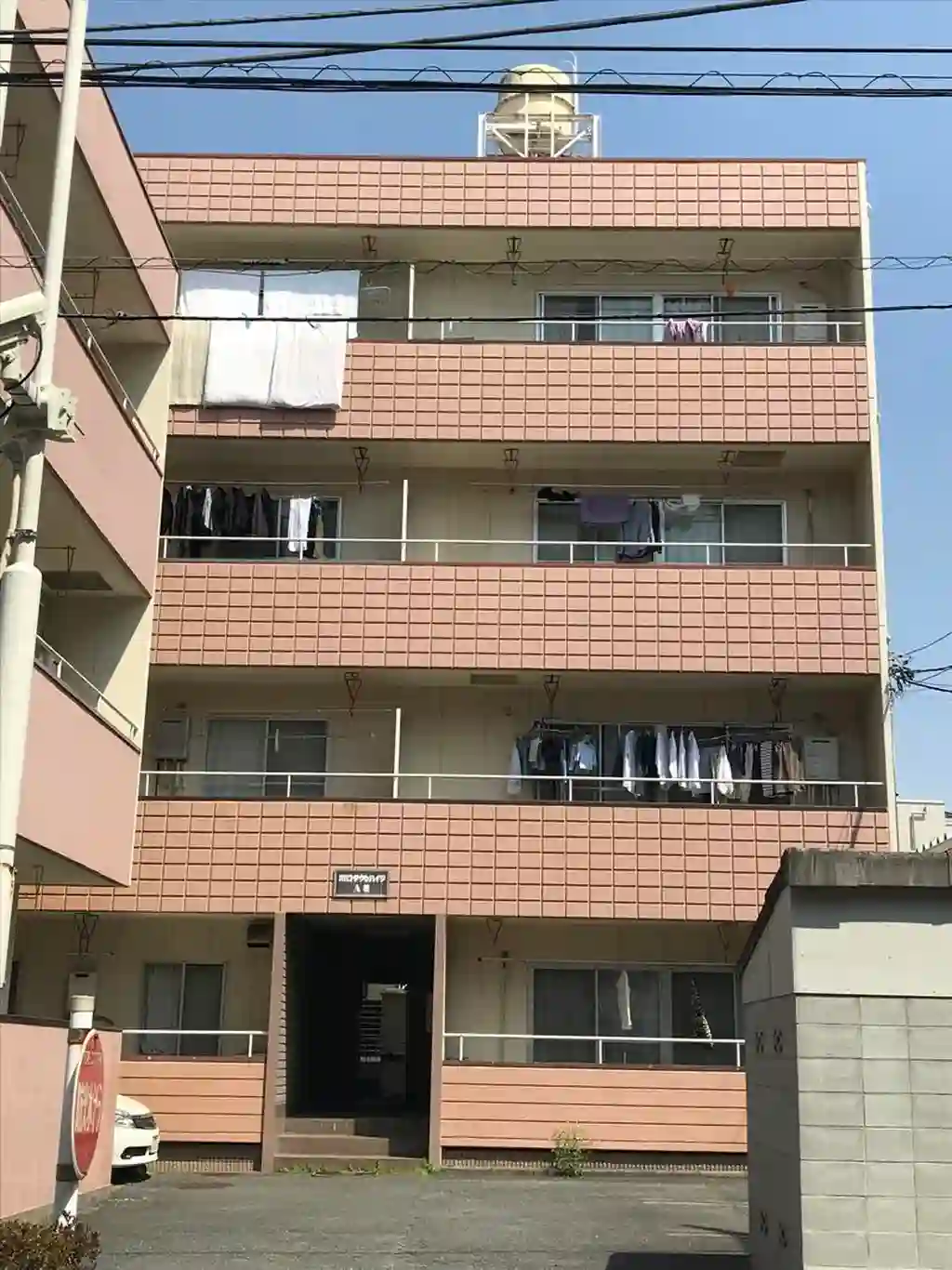 川口タウンハイツA棟 外観