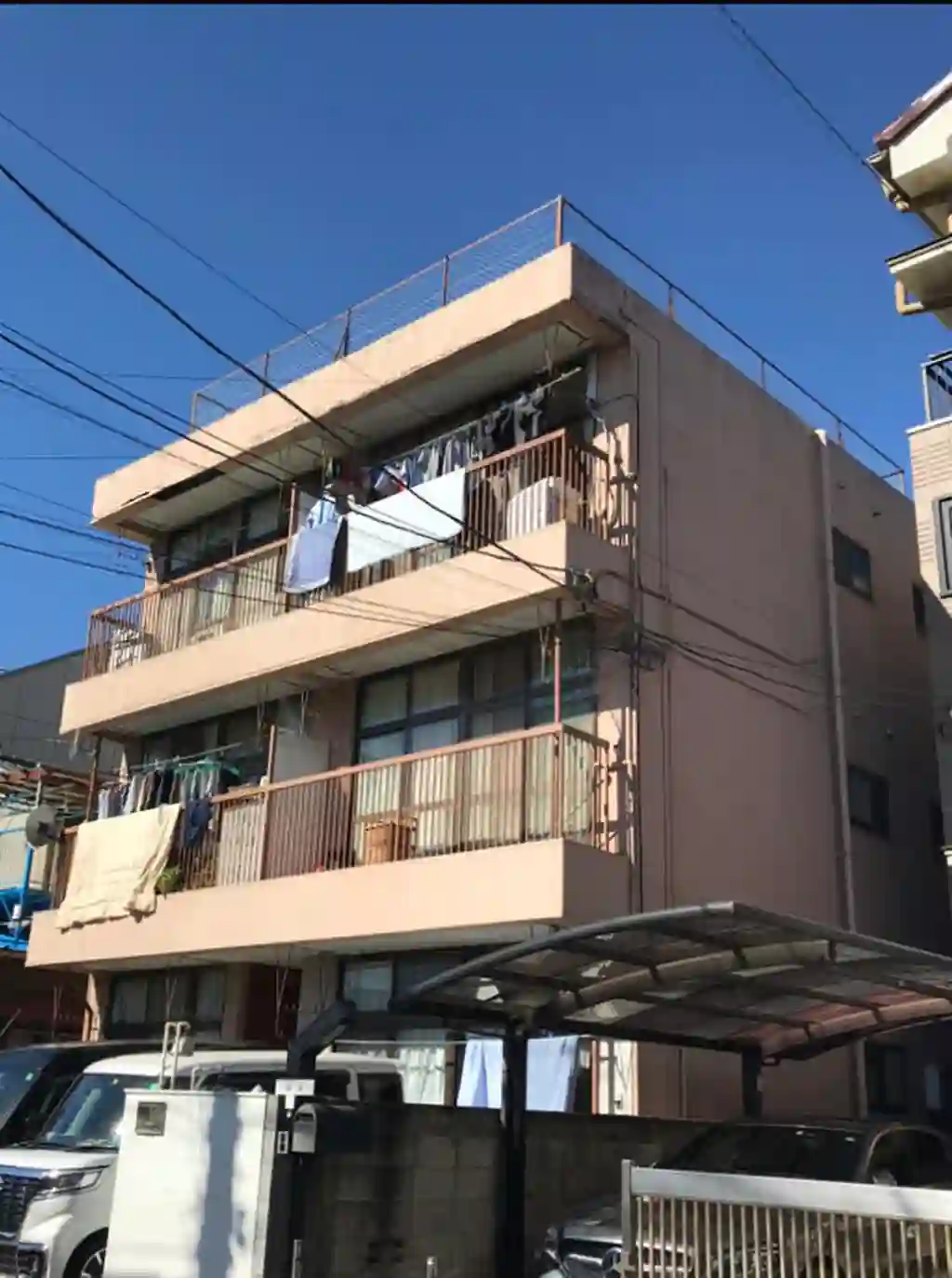 コーポラスワラビ 外観