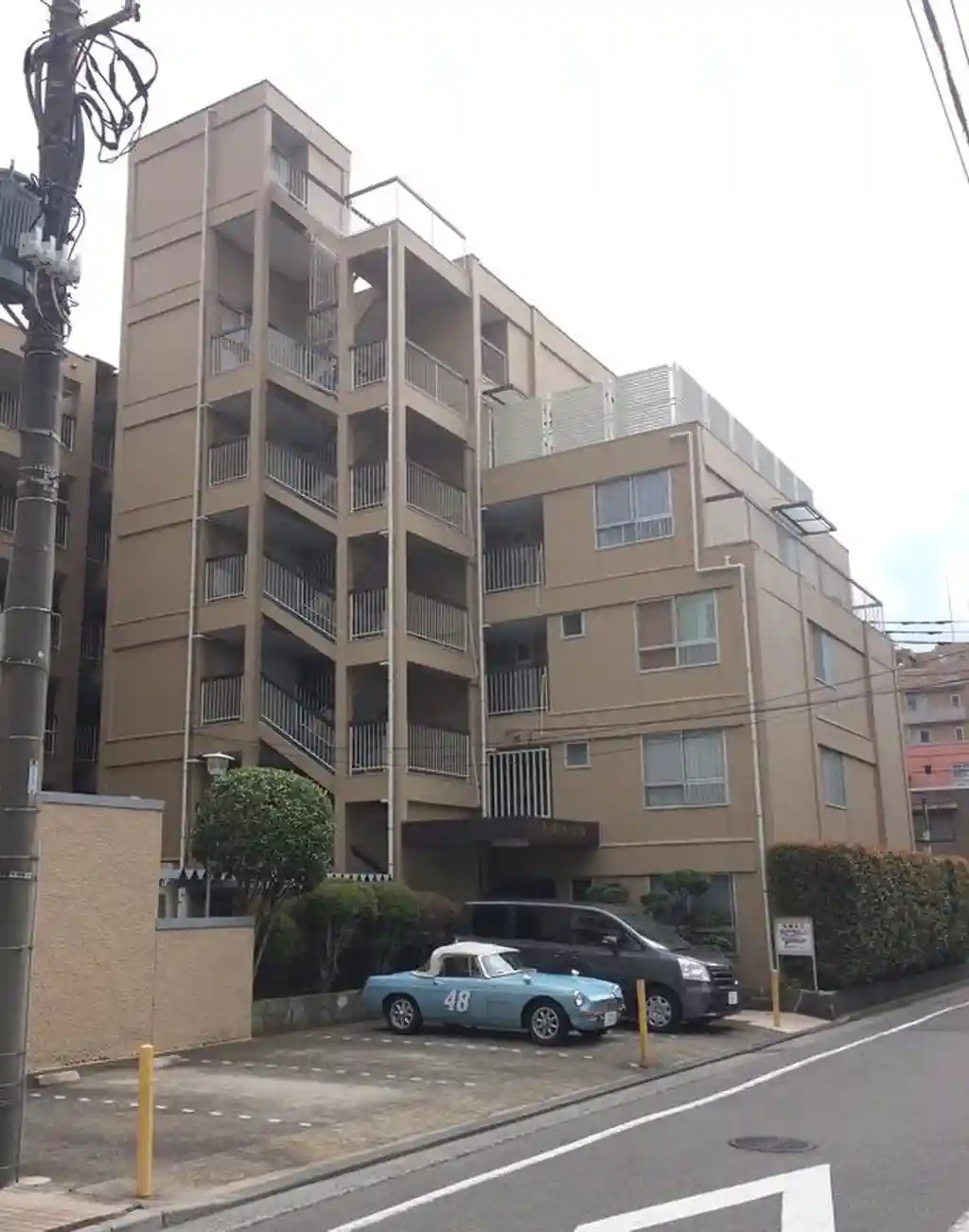 狛江第3コーポラス 外観