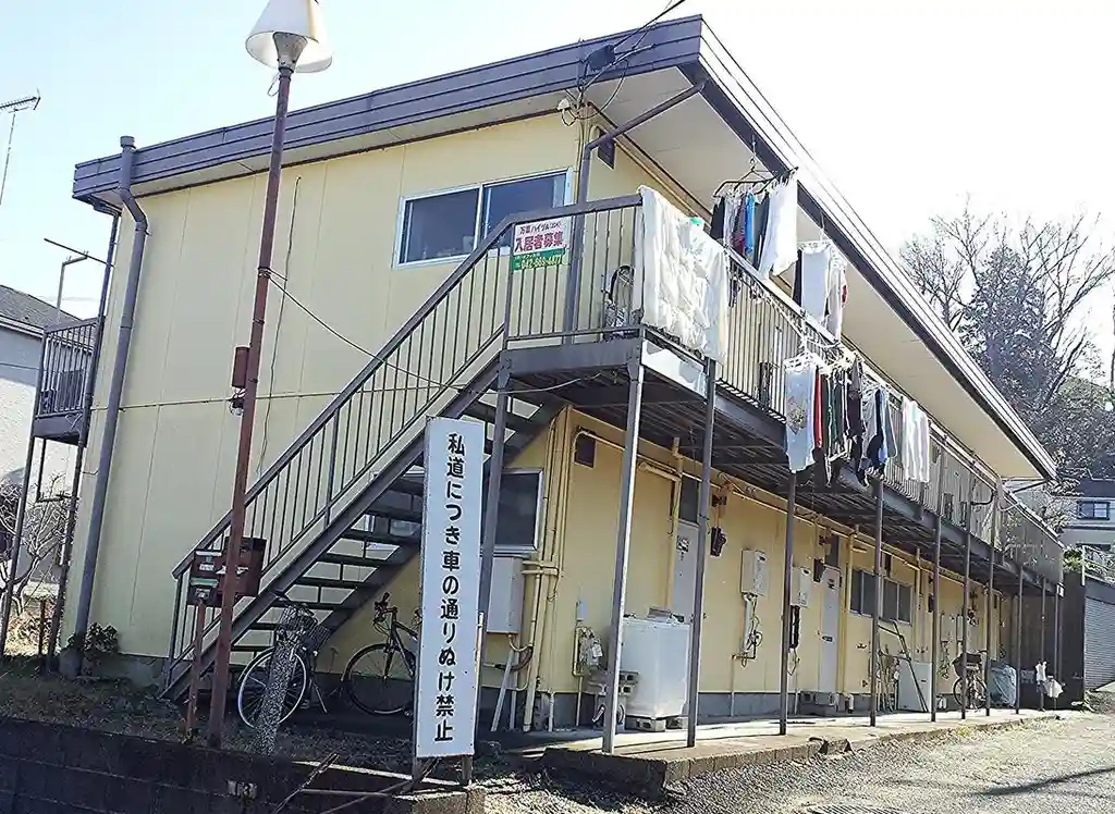 万葉ハイツA棟 外観