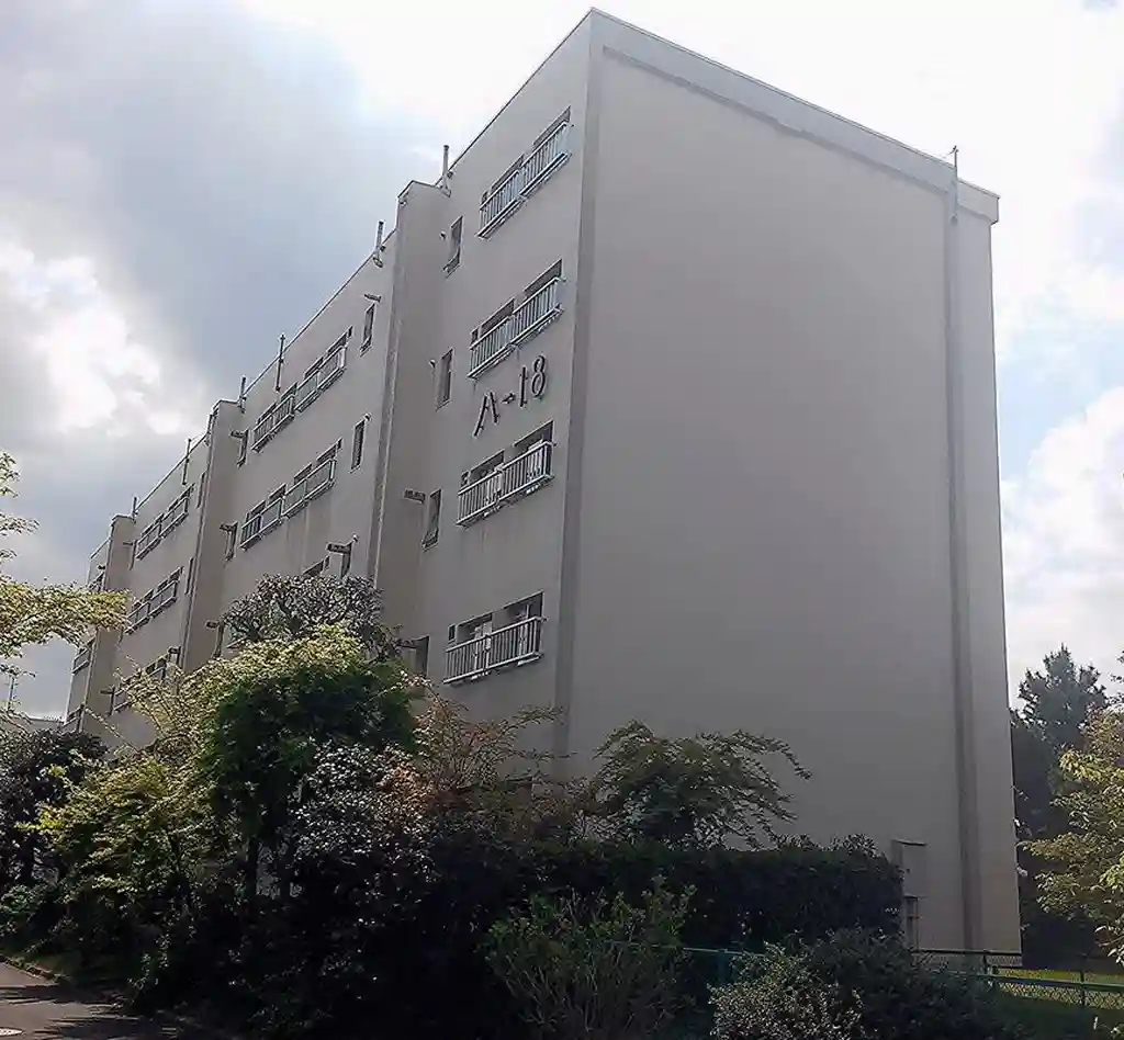 公社多摩川住宅ハ-18号棟 外観