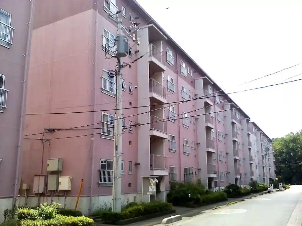 下九沢団地24号棟 外観