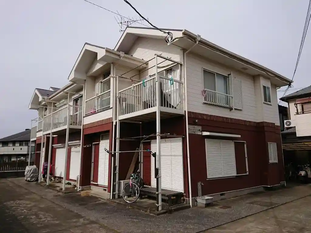 サンハイツ二ッ橋 外観