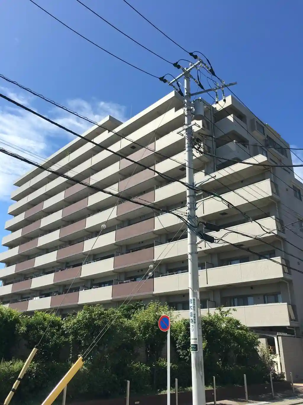 ライオンズマンション原木中山駅前 外観