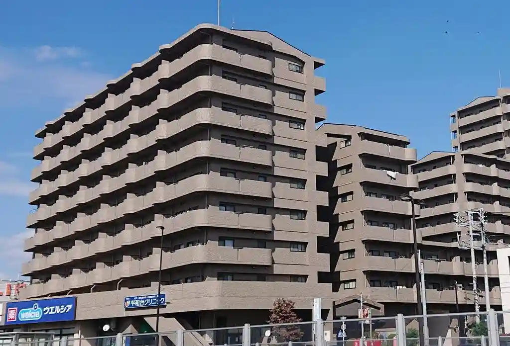 都民住宅ザ・グランディール平和台1 外観