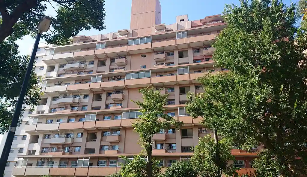 若葉台団地2-25号棟 外観