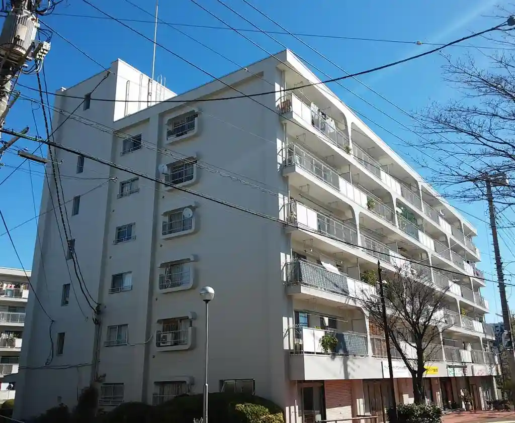 宮前平富士通ハイツB棟 外観