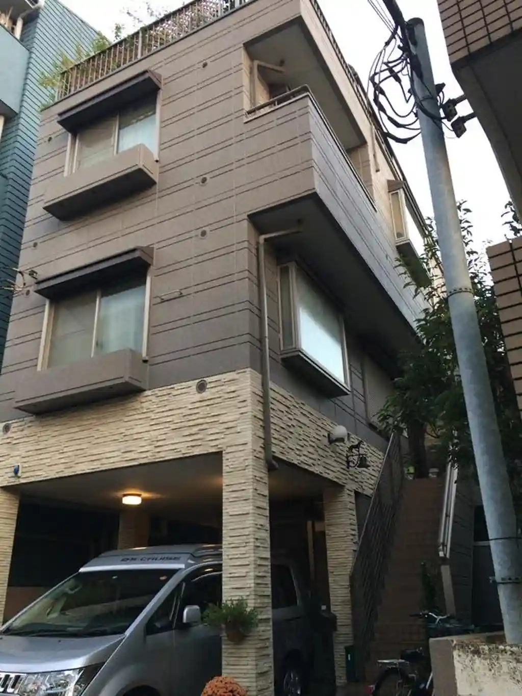 ウイング柿の木坂 外観