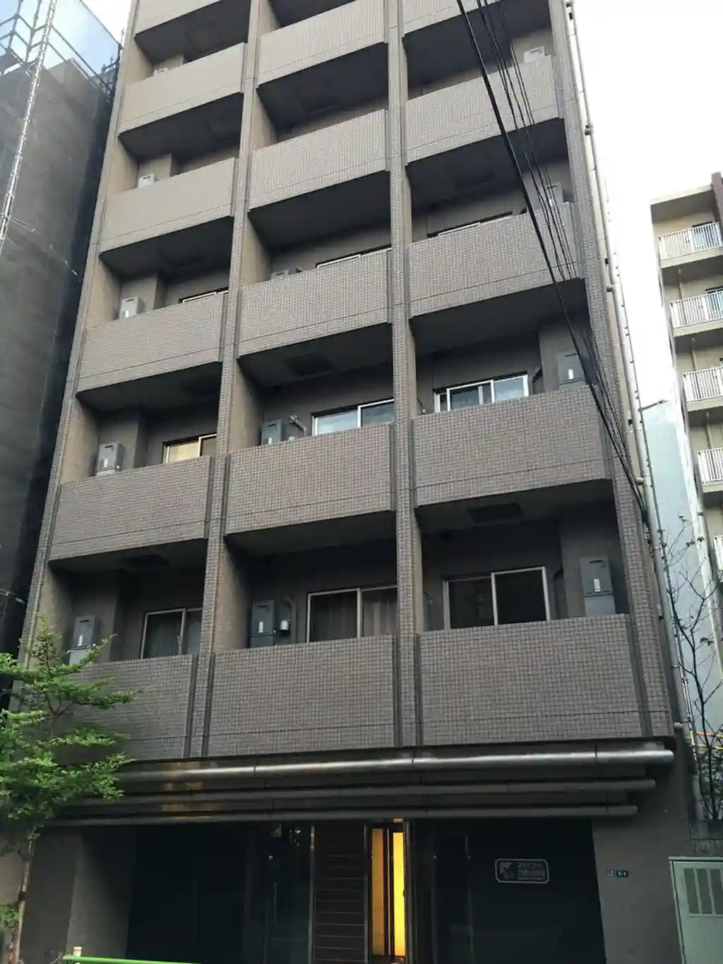スカイコート三田慶大前壱番館 外観