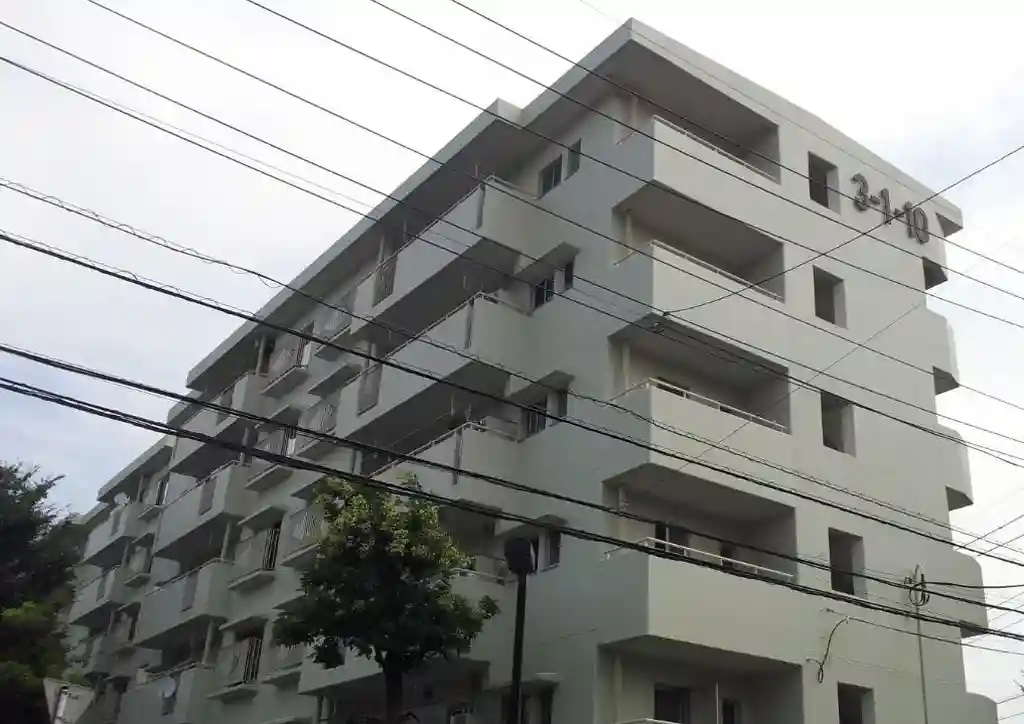 あざみ野団地3-1-10号棟 外観