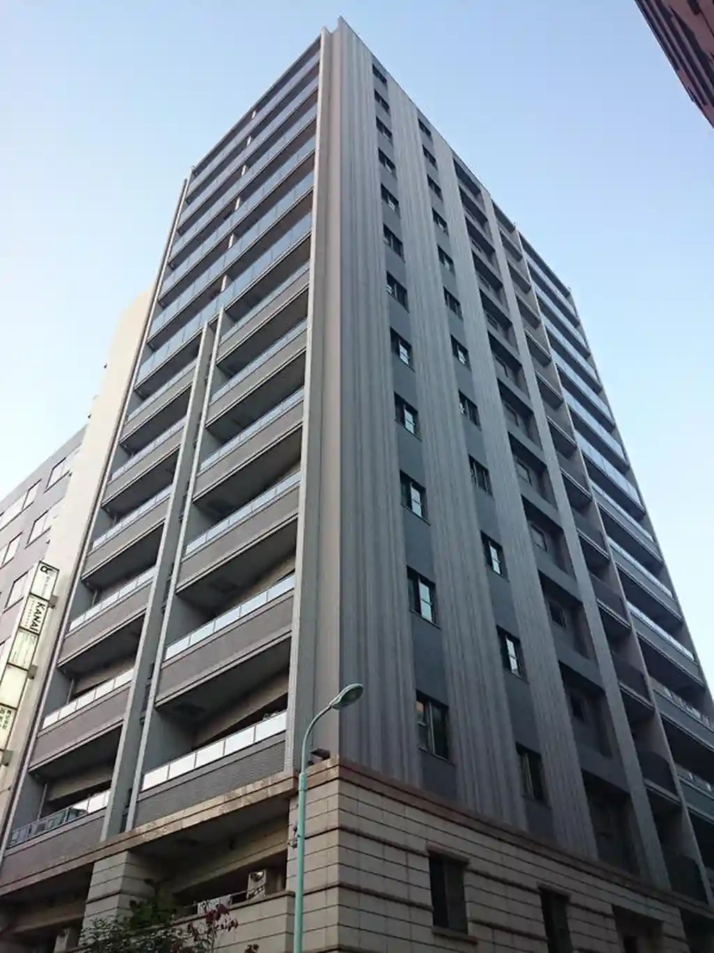 ライオンズ東銀座レジデンス 外観