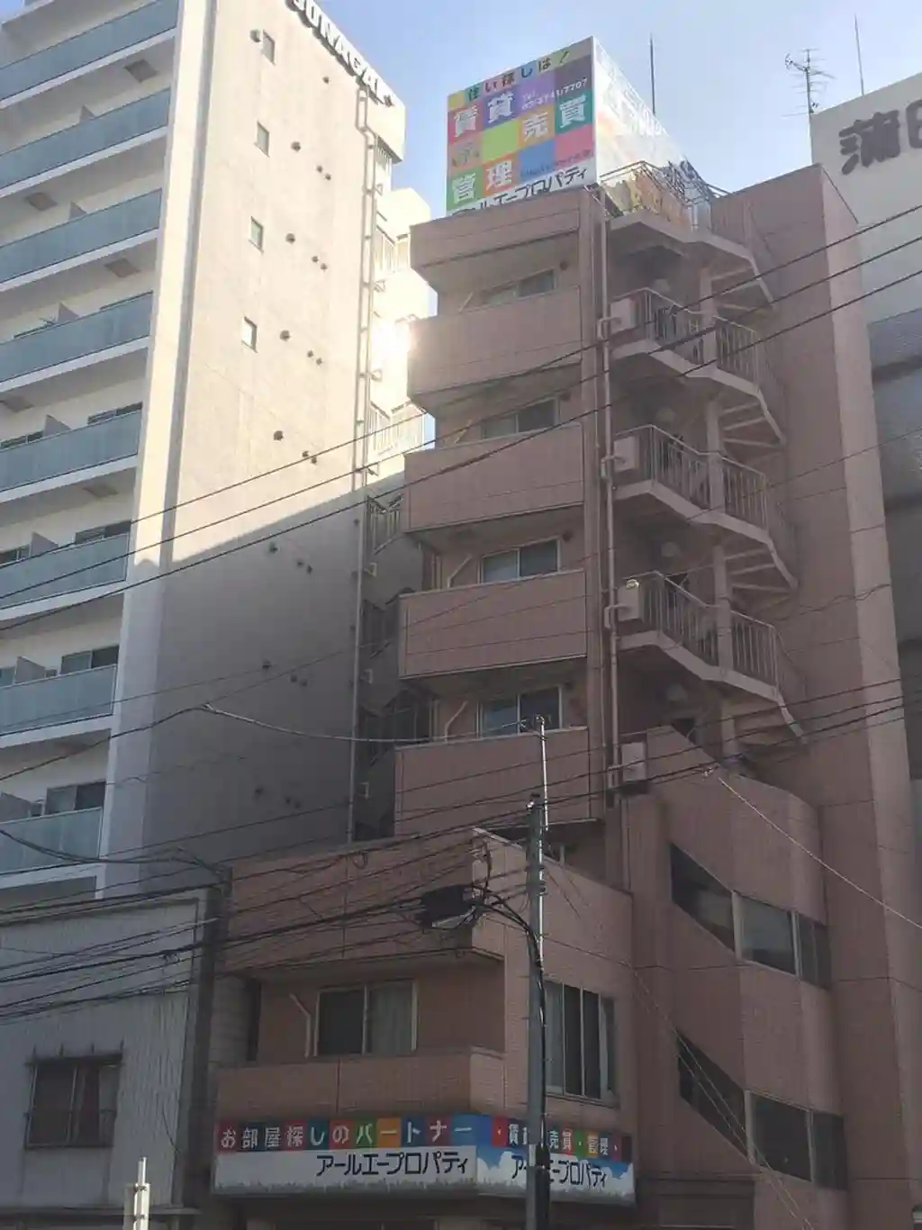 アールエーハイツ東蒲田 外観