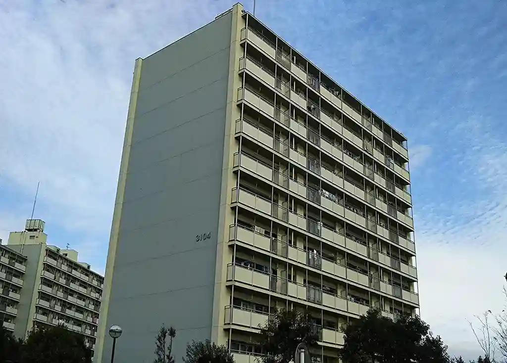 竹山団地3104号棟 外観