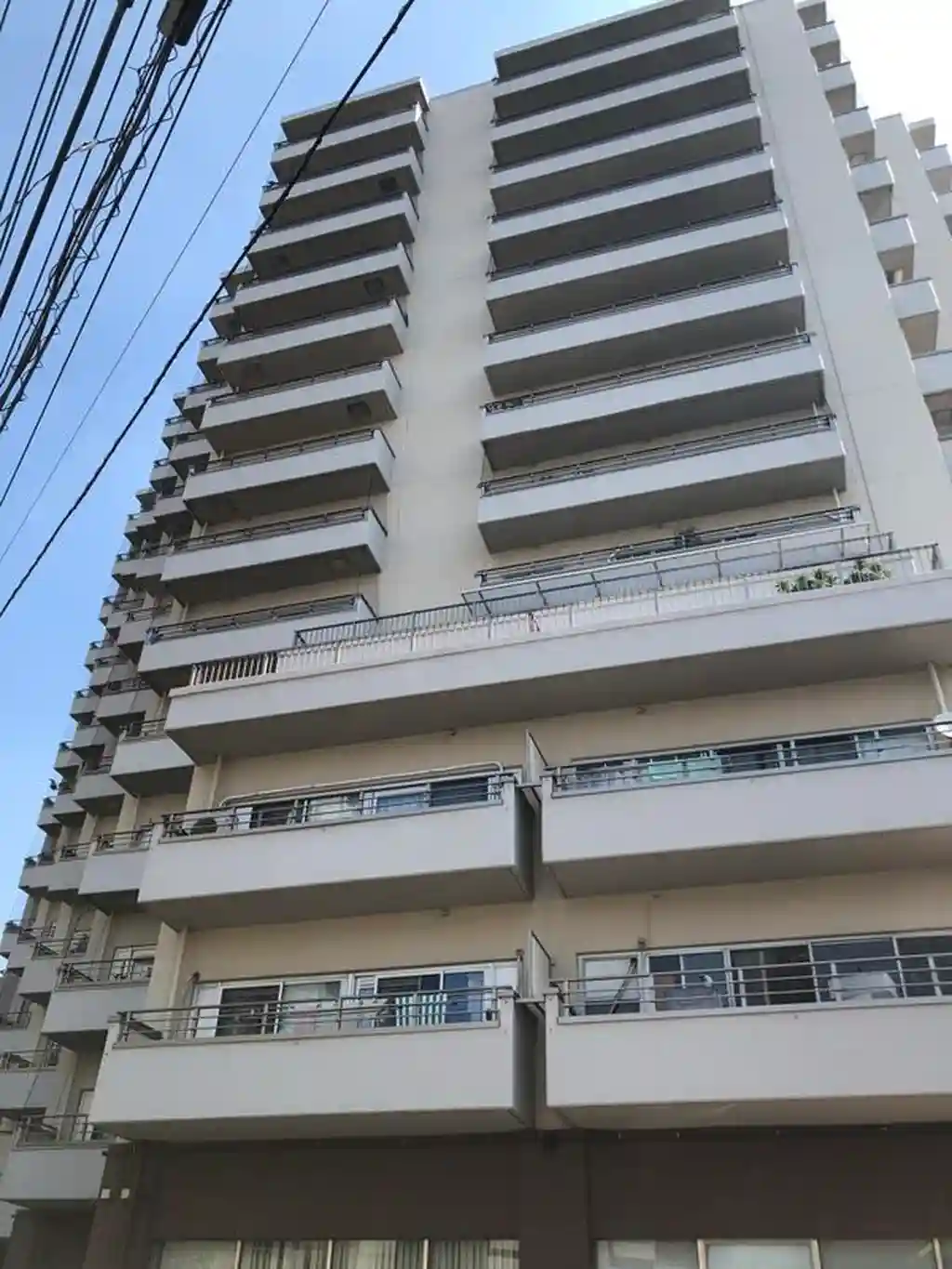 古河松原マンション 外観