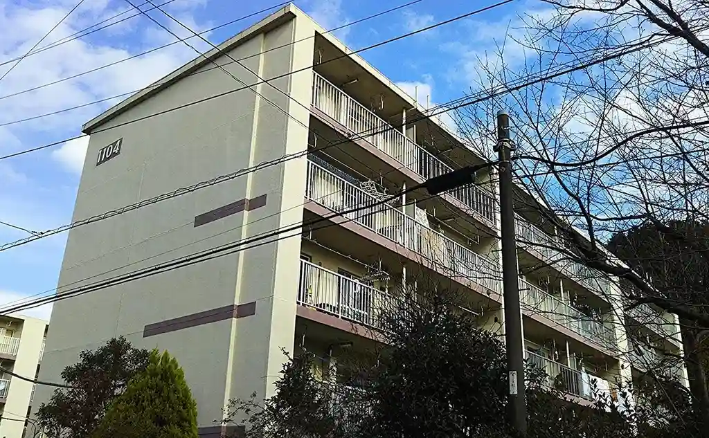 県公社竹山団地1104号棟 外観