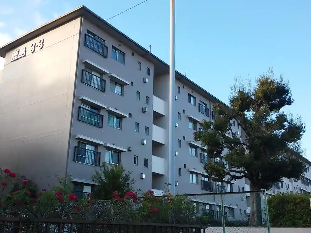 公社鹿島団地3-3号棟 外観