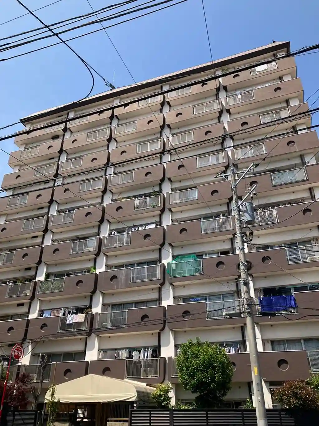 西落合ファミリーマンション 外観
