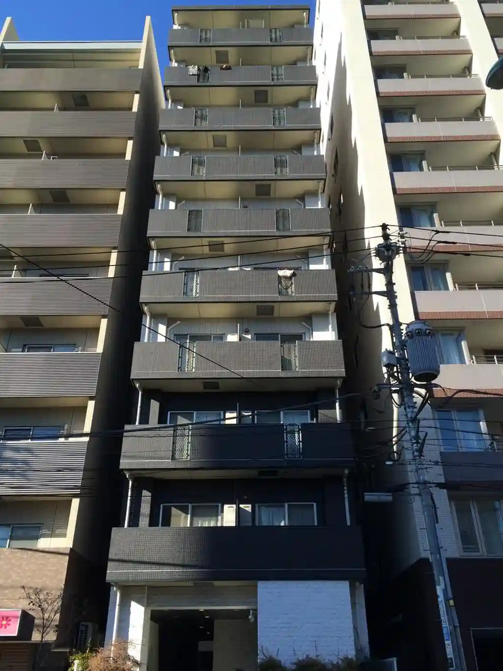 AXAS新宿若松町Sta. 外観
