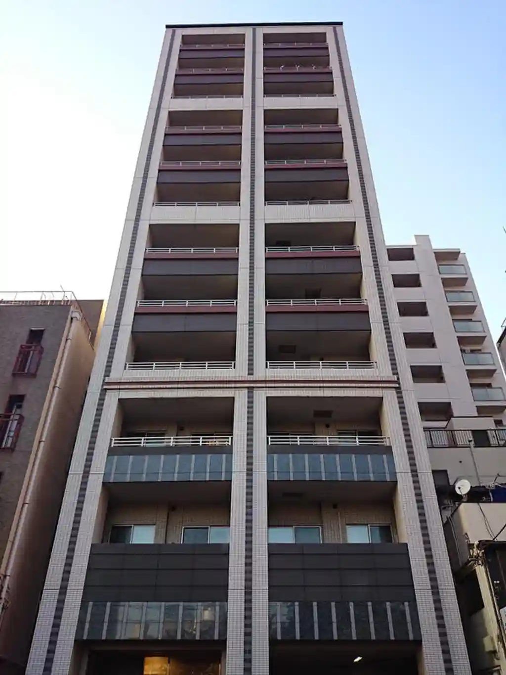 ライオンズ築地リバーノート 外観