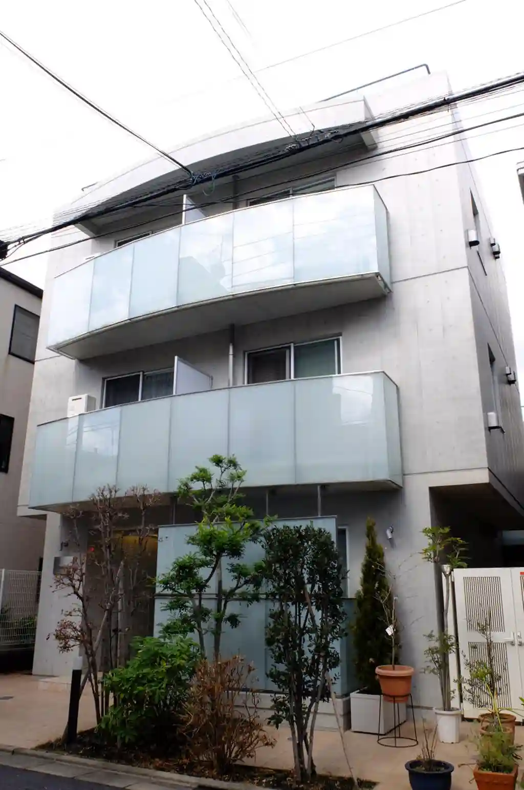 都立大フラット 外観