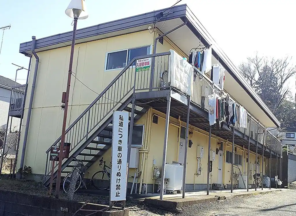 万葉ハイツA棟 外観