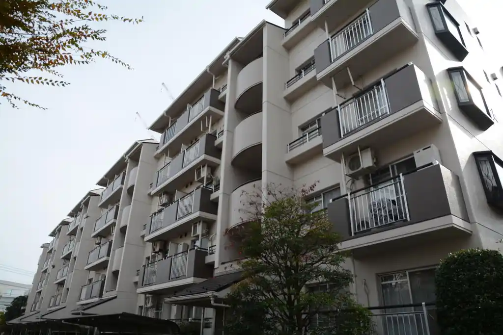 小杉御殿団地4号棟 外観
