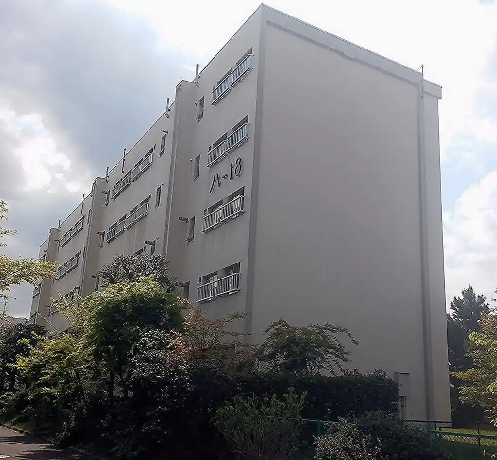 公社多摩川住宅ハ-18号棟 外観