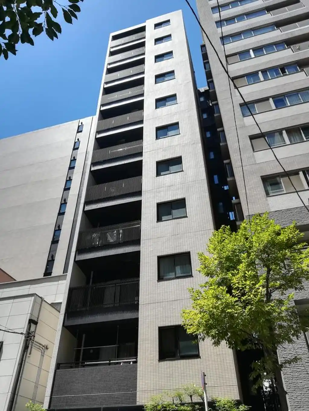 サンウッド東京茅場町パークフロント 外観