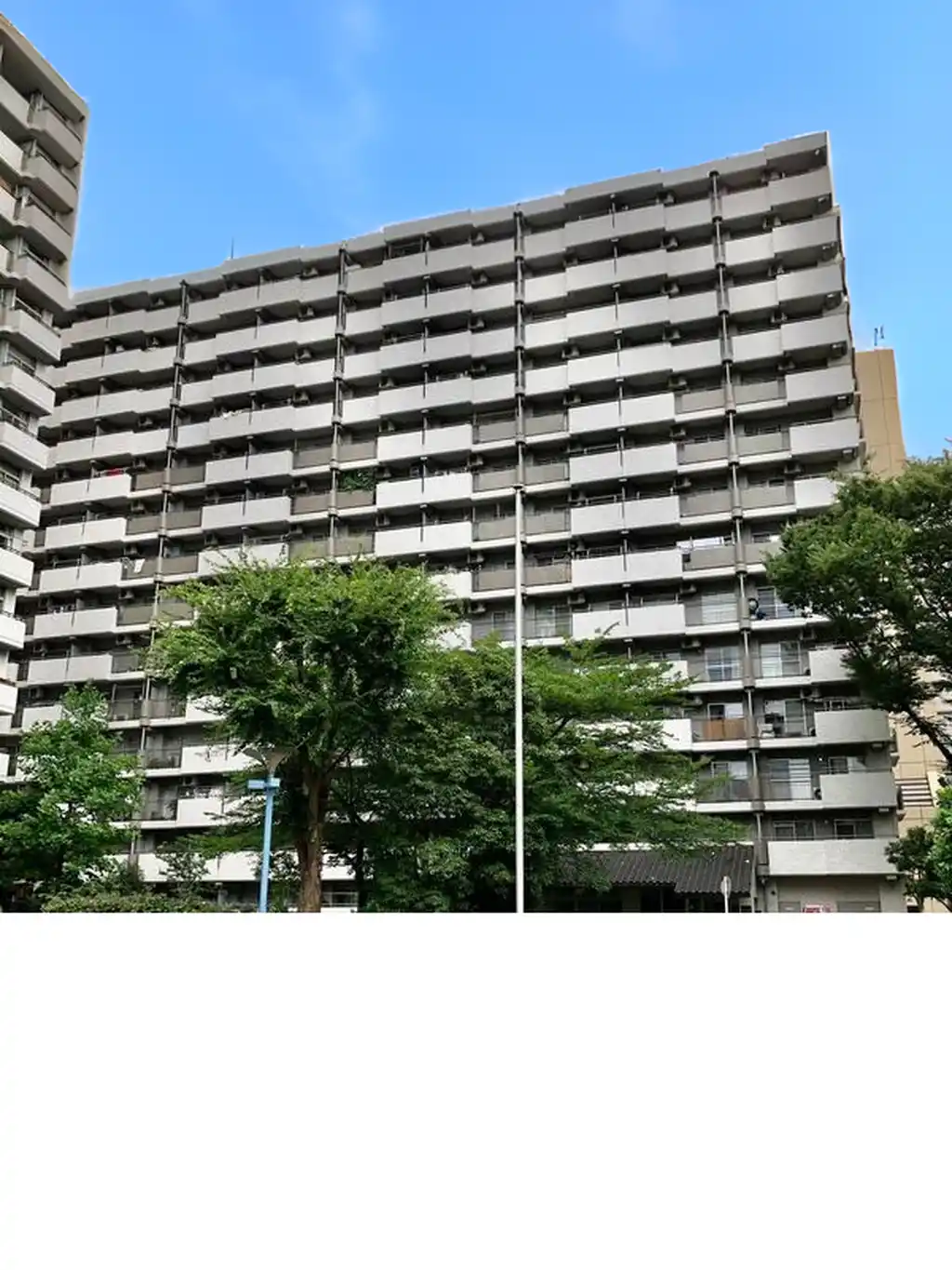 UR都市機構サンスクエア川崎1号棟 外観