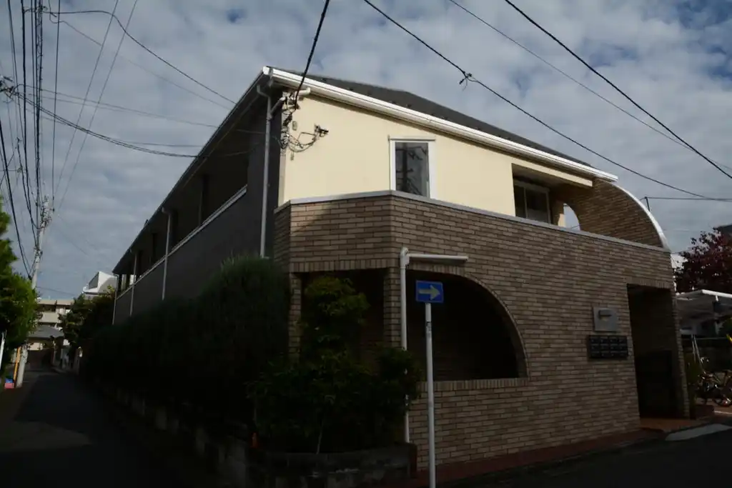 東横線新丸子アパート 外観