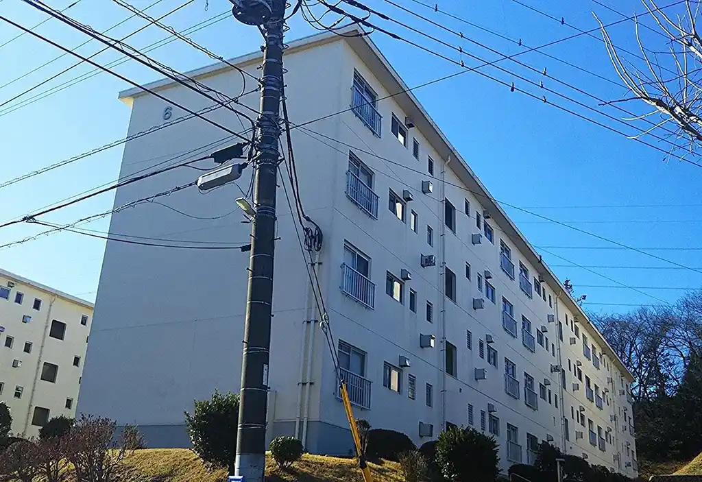 南長津田団地6号棟 外観