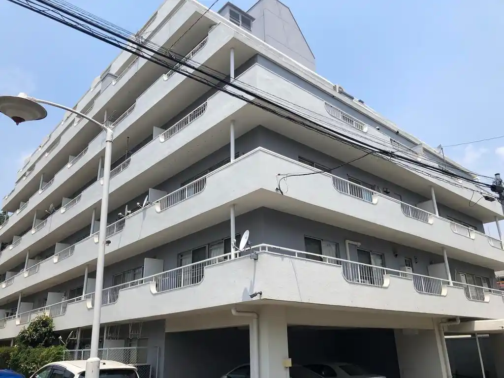 上町台ハイツ 外観