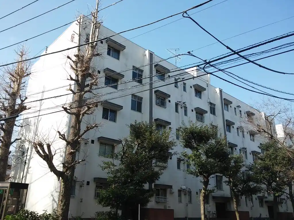 東京都住宅供給公社烏山北住宅6号棟 外観