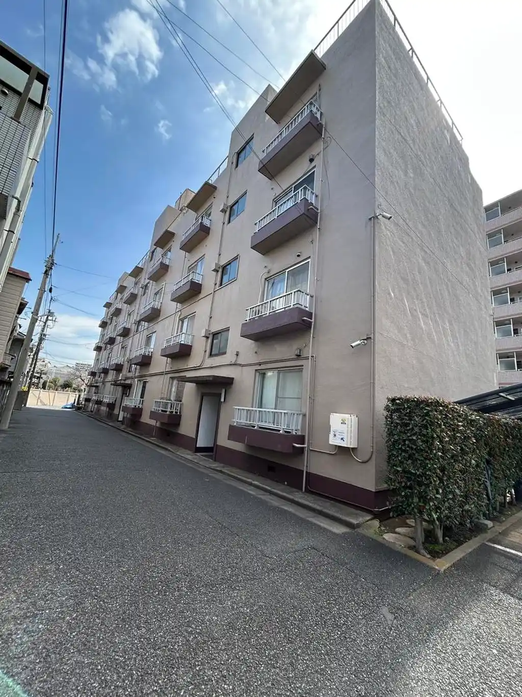 西山花園アパート 外観